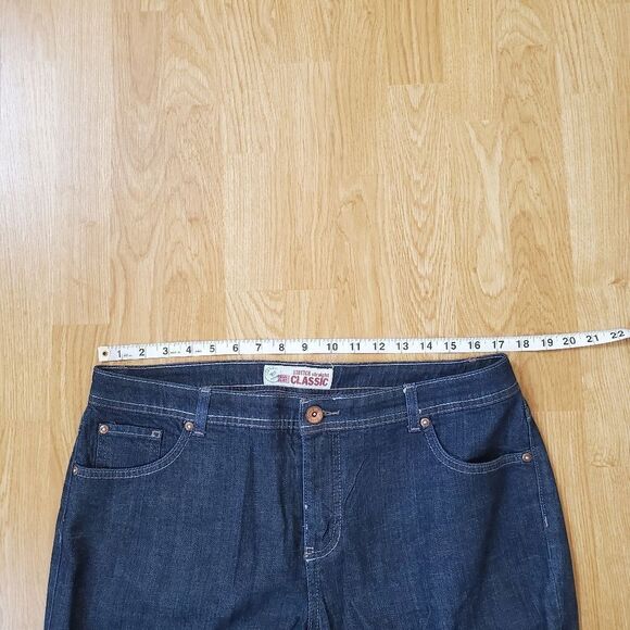 Faded Glory Mid Rise Straight Classic Jeans 34x35 - Picture 7 of 12